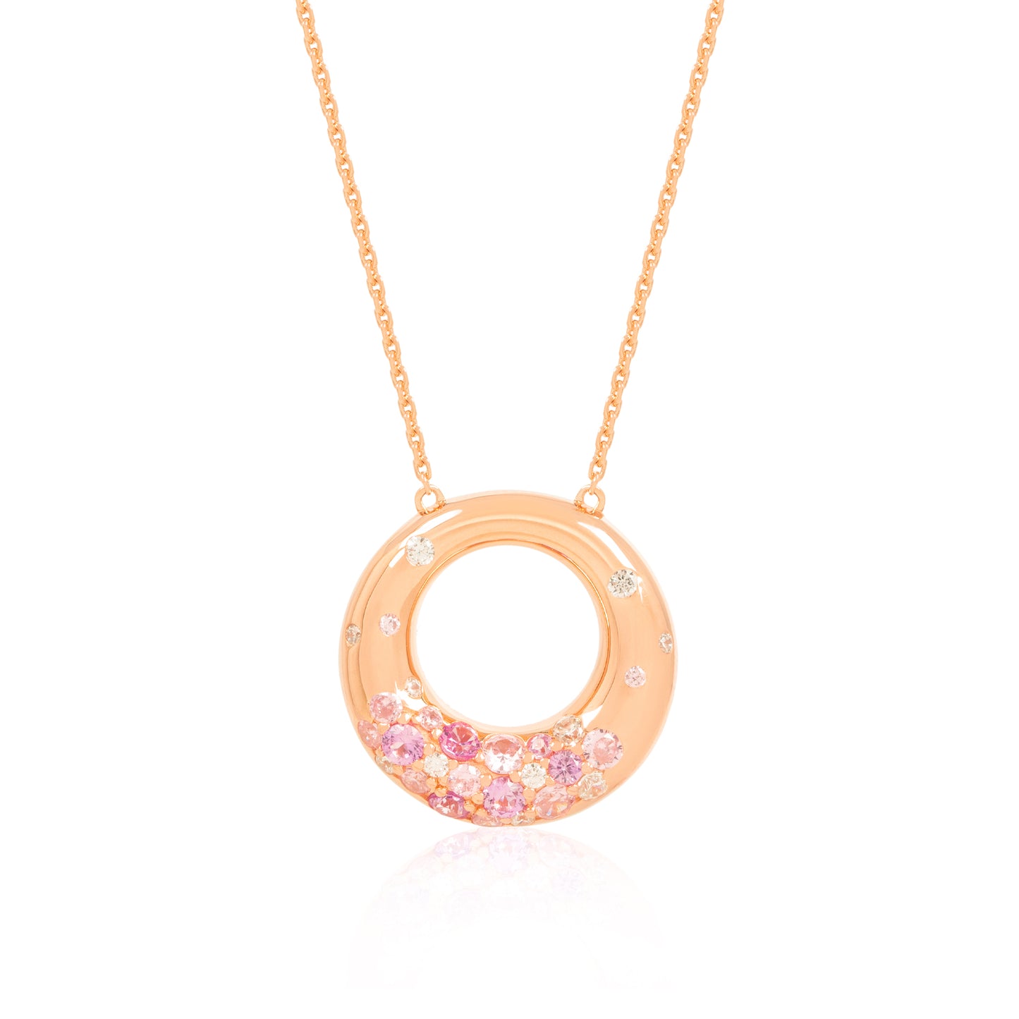 Amore Eternal Pendant in Rose