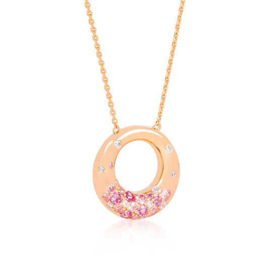 Amore Eternal Pendant in Rose