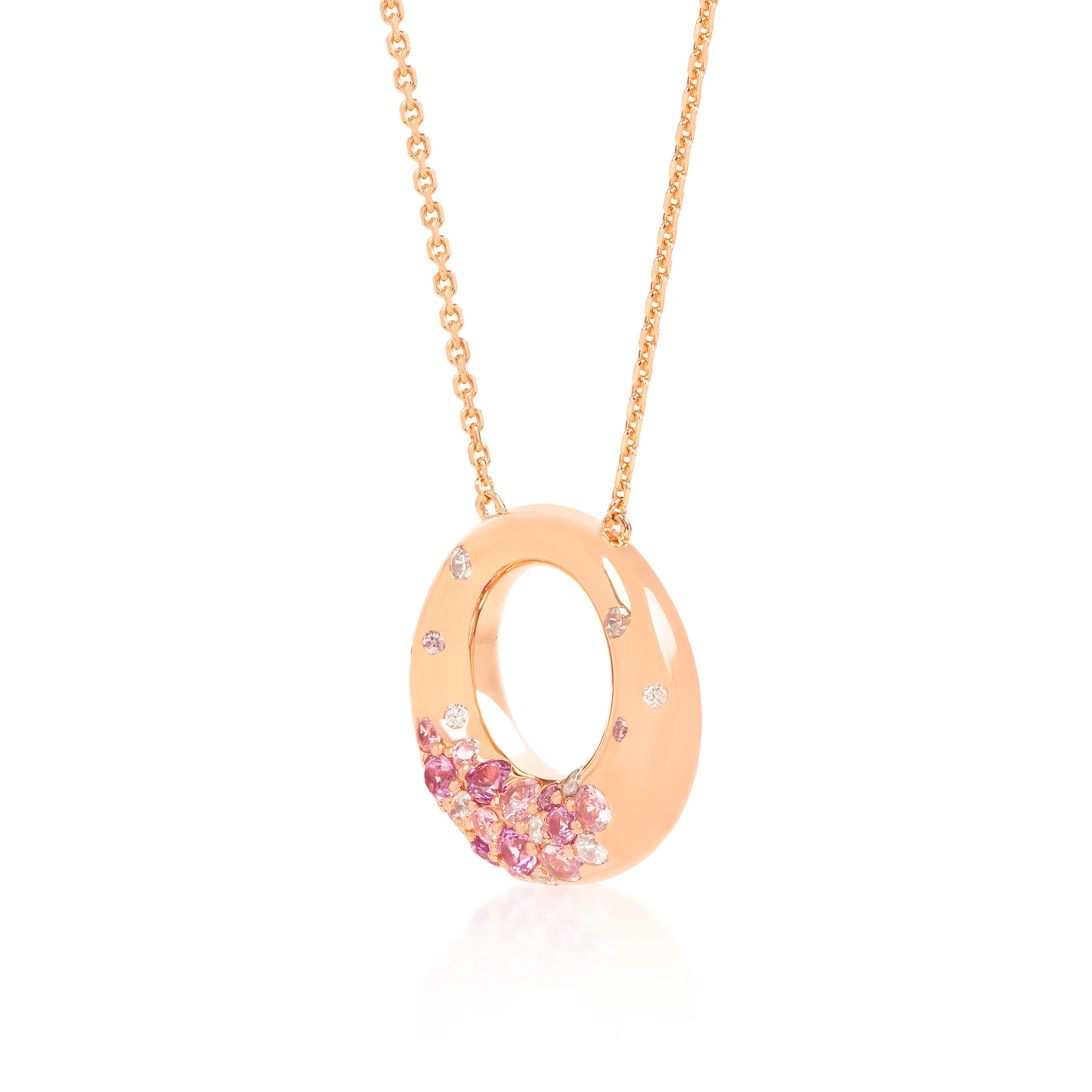 Amore Eternal Pendant in Rose