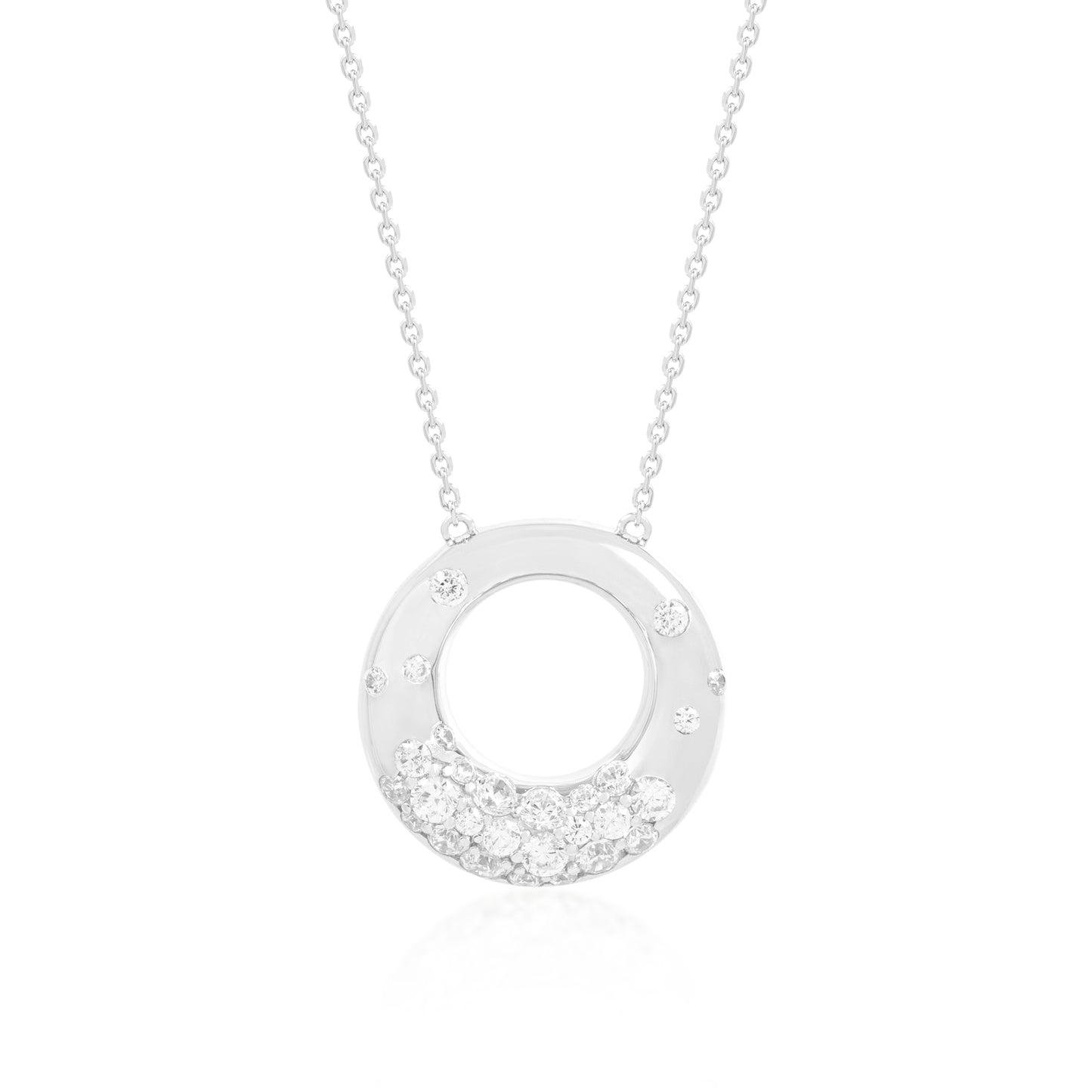 Amore Eternal Pendant in Silver