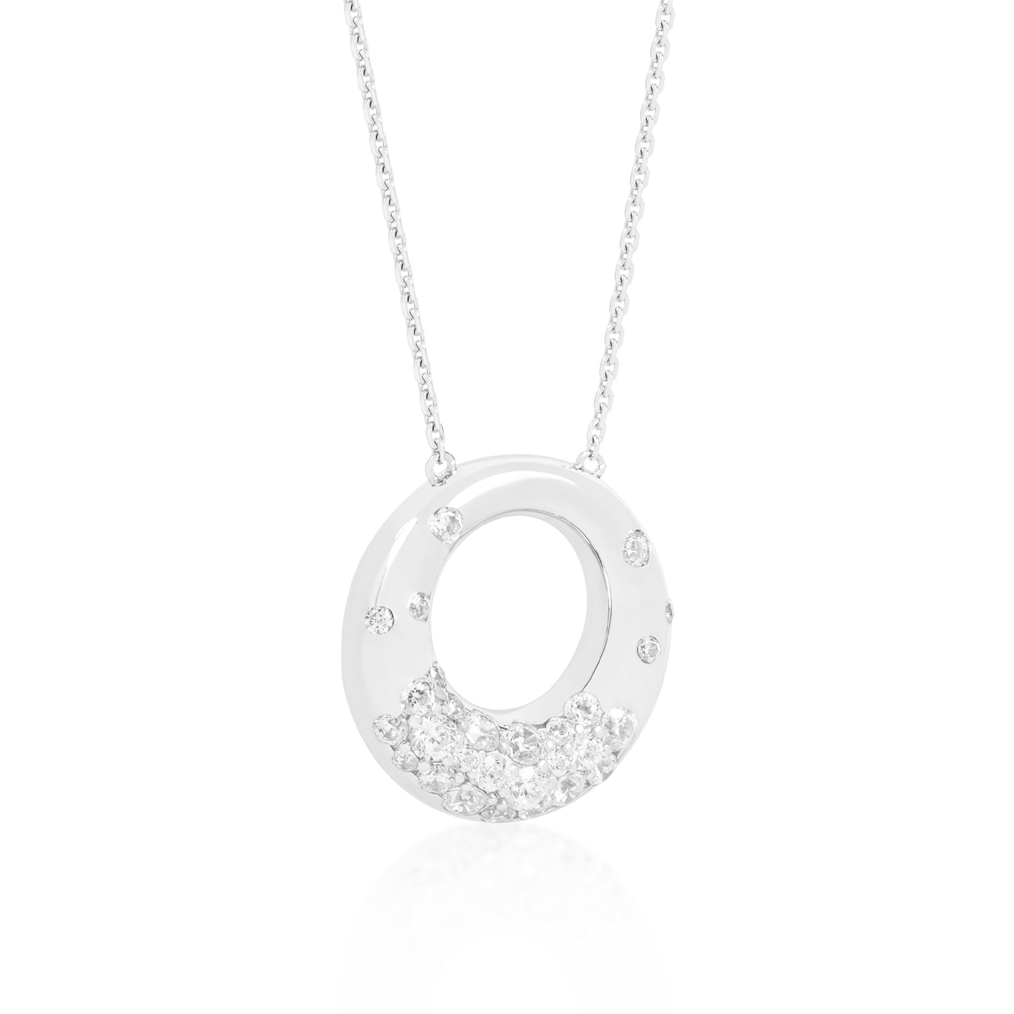 Amore Eternal Pendant in Silver