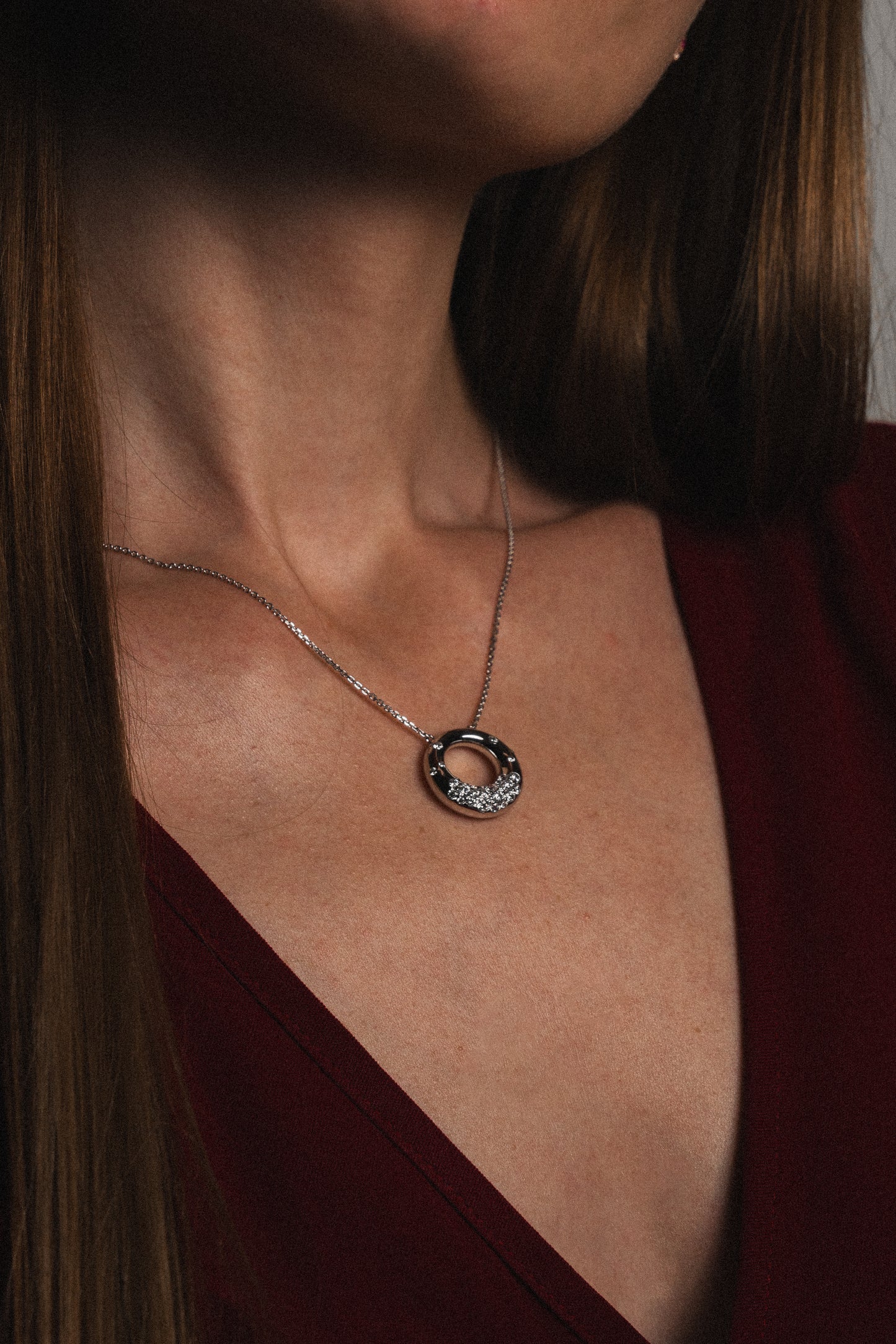 Amore Eternal Pendant in Silver