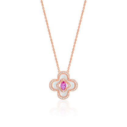 Plumeria Pendant Rose