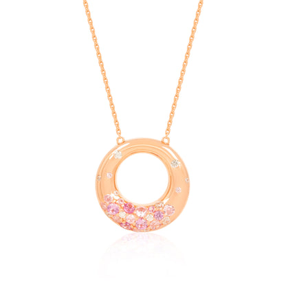 Amore Eternal Pendant in Rose