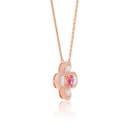 Plumeria Pendant Rose