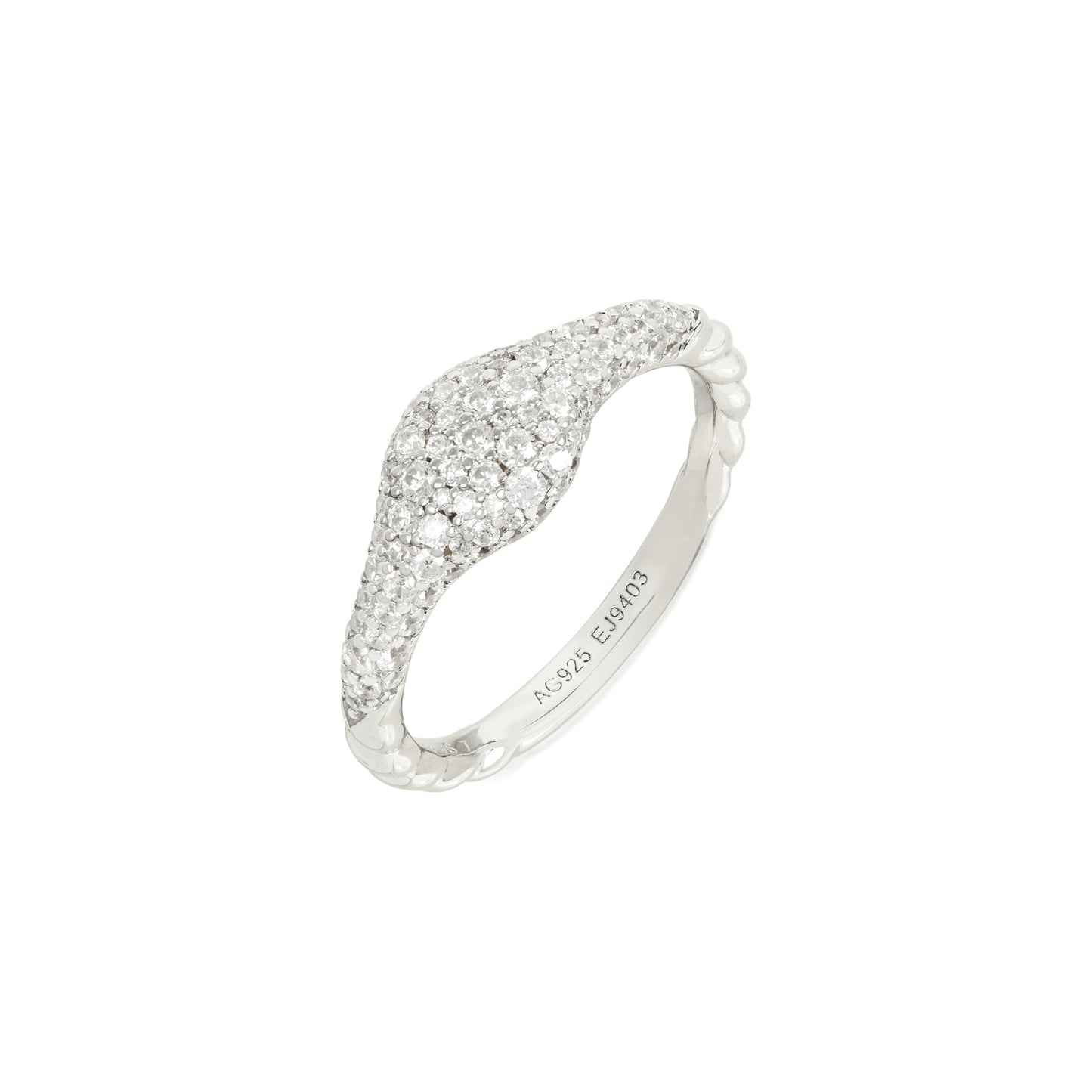 Amore ring in silver