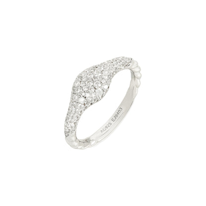 Amore ring in silver