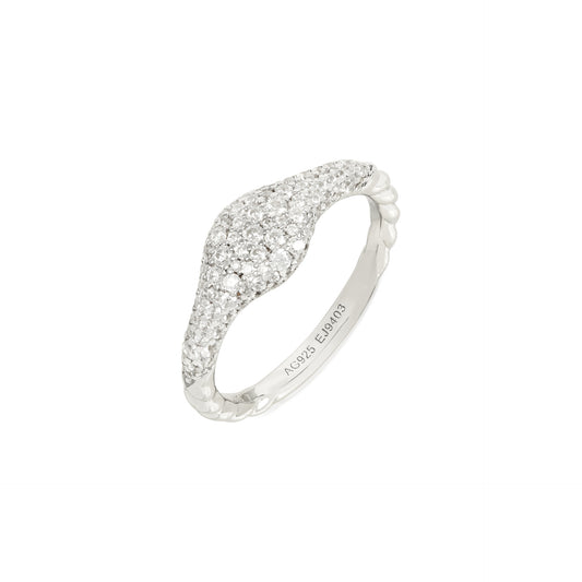 Amore ring in silver