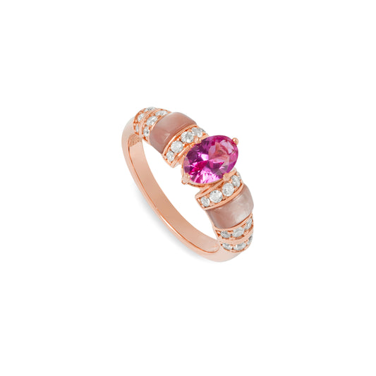 Plumeria Ring Rose